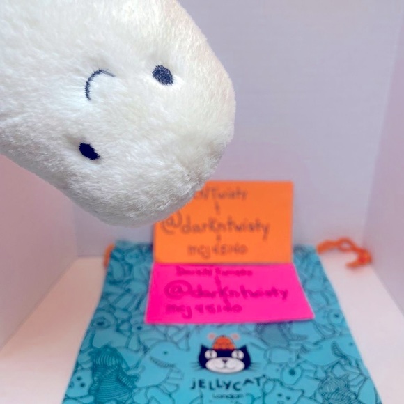 1 OWNER NEVER THRIFTS NO ODOR JELLYCAT OOKY GHOST ORIGINAL RELEASE - Picture 10 of 13